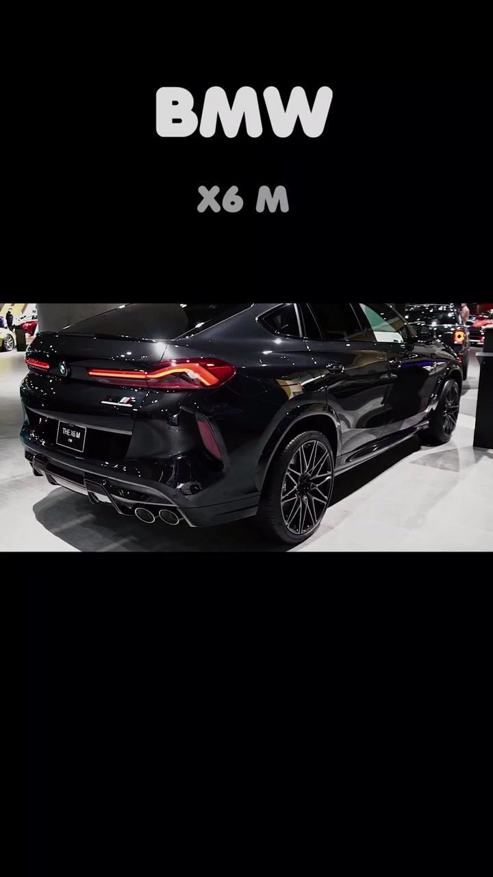 BMW X6 M 2020款，迄今为止最快的X6 ？   #宝马x6m