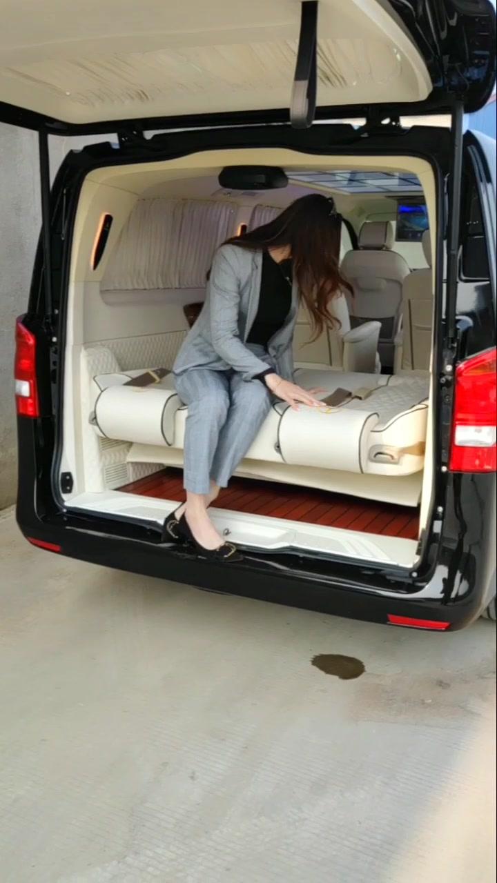 威霆后排沙发床#转出锦鲤运