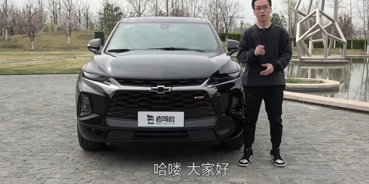 实拍车：2.0T+9AT 全身黑化 力量感十足 雪佛兰开拓者RS静态评测