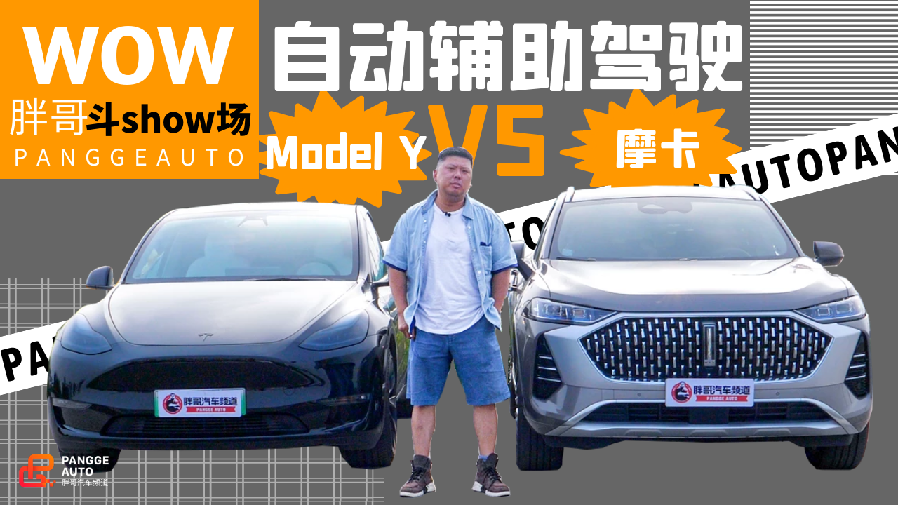《胖哥试车》对于Model Y的自动辅助驾驶功能 WEY摩卡表示不服！