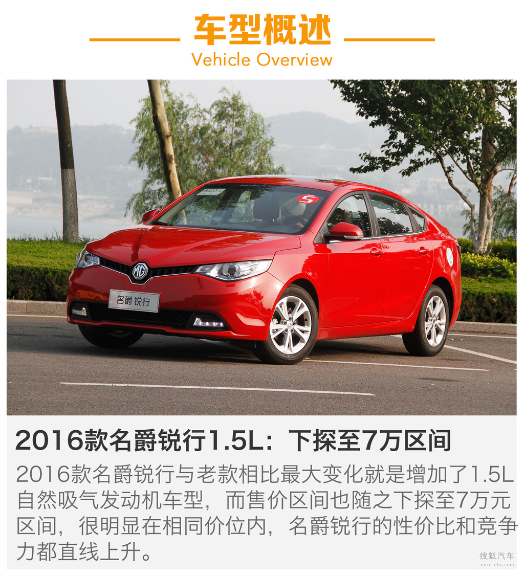 图库 mg mg 名爵锐行 2016款 1.5l 自动超值豪华版 2015款 1.