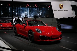 保时捷911 Targa4 GTS上海车展实拍
