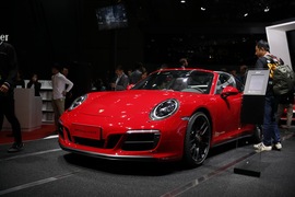 保时捷911 Targa4 GTS上海车展实拍