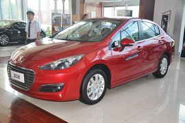 2012款东风标致308 1.6L手动风尚版到店实拍