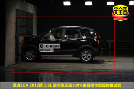 2012款景逸SUV 1.6L豪华型碰撞试验解析