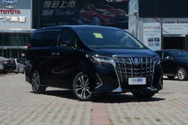2018款丰田埃尔法 改款 3.5L 豪华版 紫钻黑