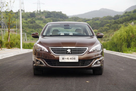 2014款东风标致408 1.6T自动外出试驾实拍