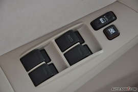 车门内部控制面板