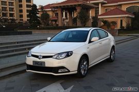 2010款上汽MG6上海试驾