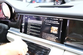 保时捷Panamera turbo 巴黎车展实拍