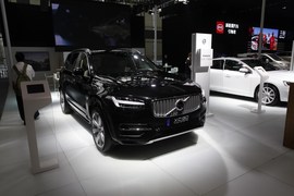 沃尔沃XC90混动广州车展实拍