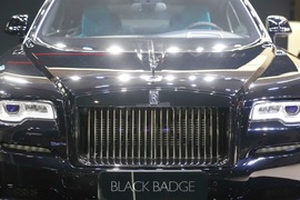 劳斯莱斯魅影Black Badge广州车展实拍