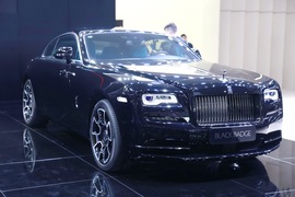劳斯莱斯魅影Black Badge广州车展实拍