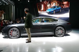 保时捷Panamera Turbo广州车展实拍
