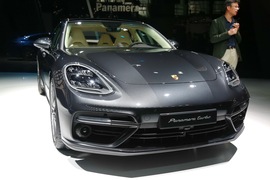 保时捷Panamera Turbo广州车展实拍