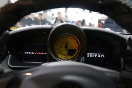 法拉利GTC4 Lusso T广州车展实拍