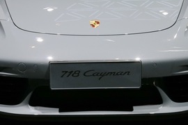 保时捷718 Cayman广州车展实拍