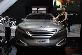  标致SXC概念车上海车展实拍