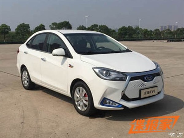 家族式前脸设计 江淮iEV6申报图曝光