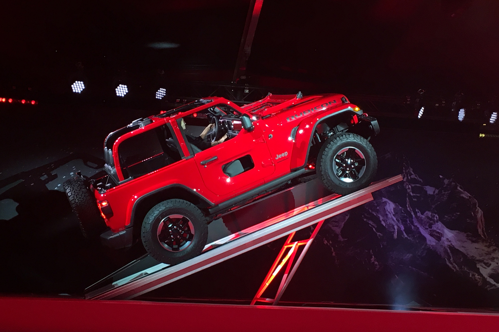 2017洛杉矶车展jeep新一代牧马人发布