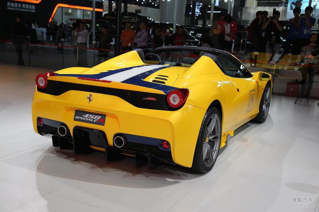 法拉利458 speciale aperta 亮点:中国首发,最快法拉利敞篷车,全球