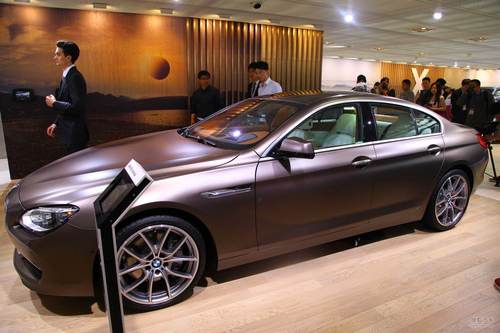 宝马6系Gran Coupe北京车展实拍