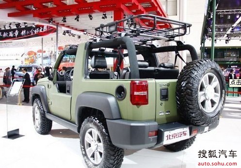 武汉东瑞北京汽车纯正越野B40到店