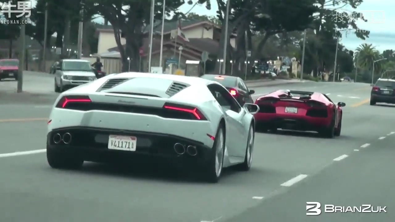 兰博基尼Huracan LP610-4加速狂飙