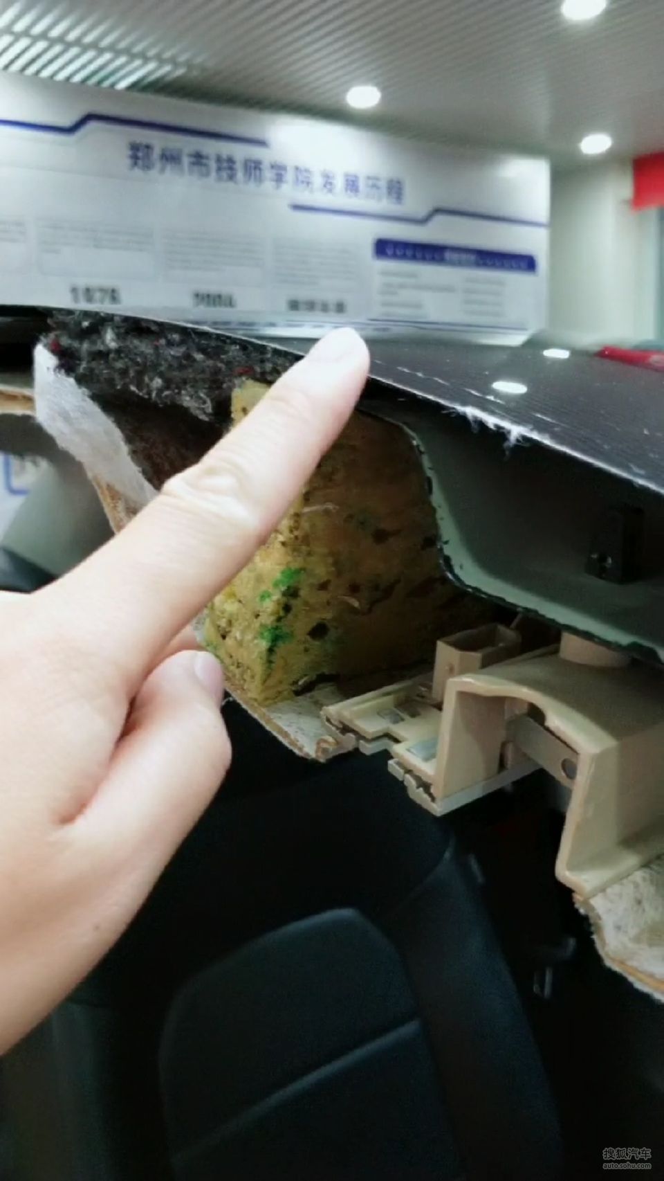 切开的桑塔纳，看看里面填充的是啥？