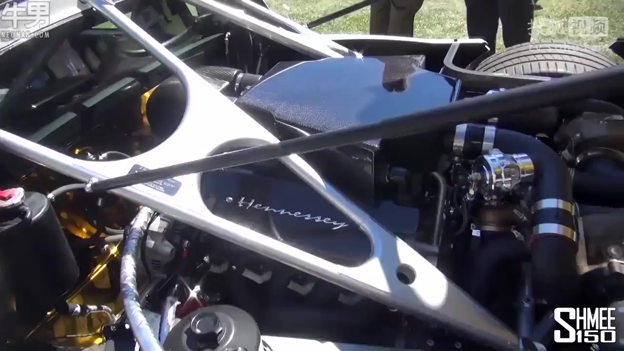 白色瑞典超跑Hennessey Venom GT