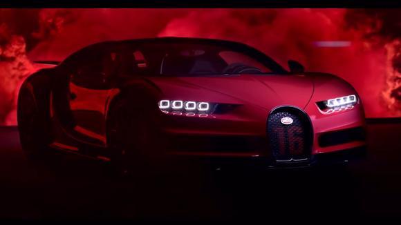 布加迪 Chiron Sport，2.4秒破百，6.1秒破二百，13.1秒破三百