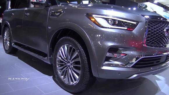 2018 英菲尼迪QX80，坐进车内一刻，还要啥路虎揽胜加长版？