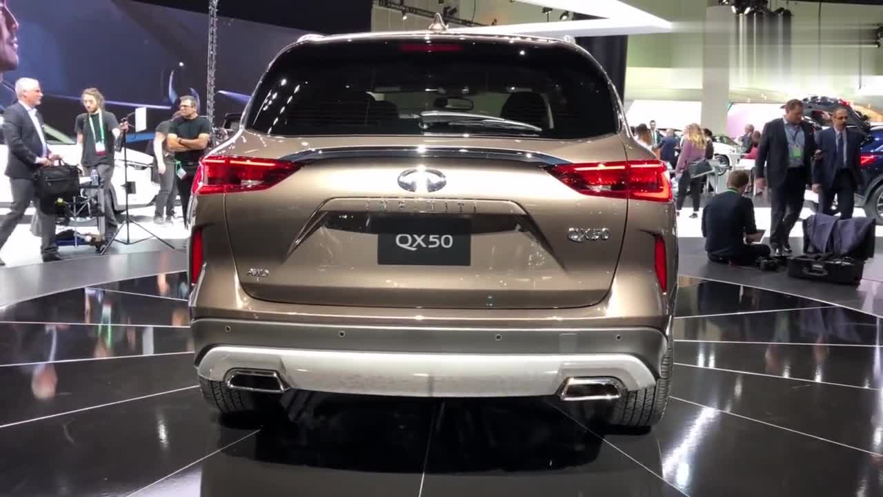 有颜值有实力，洛杉矶车展高清实拍全新英菲尼迪QX50