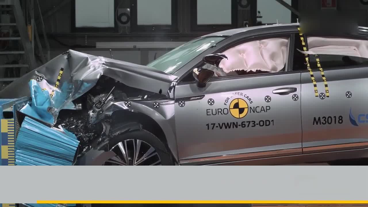 2017款 大众 Arteon 碰撞全面测试 澳洲新车安全测试机构