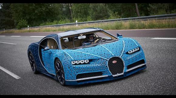 这个可驾驶的Bugatti Chiron竟然是乐高做的！时速30公里/小时
