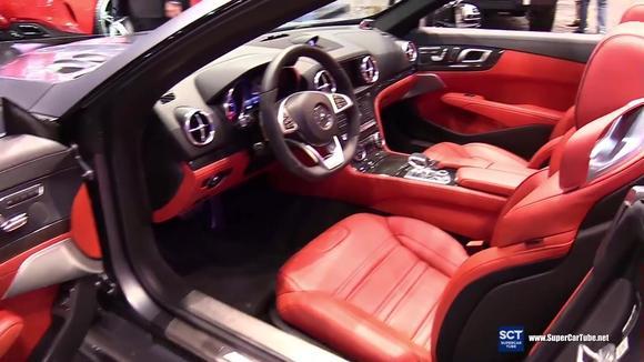 2018 奔驰 SL 63 AMG Roadster，坐进车内一刻，就知啥是豪华跑车