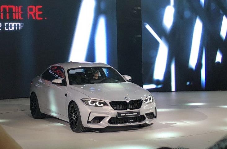 北京车展上的宝马“小钢炮”M2竞技版