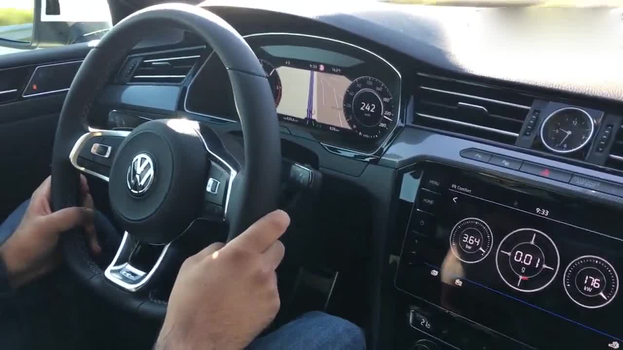 大众Arteon 2.0TDI 240PS 高速试极速