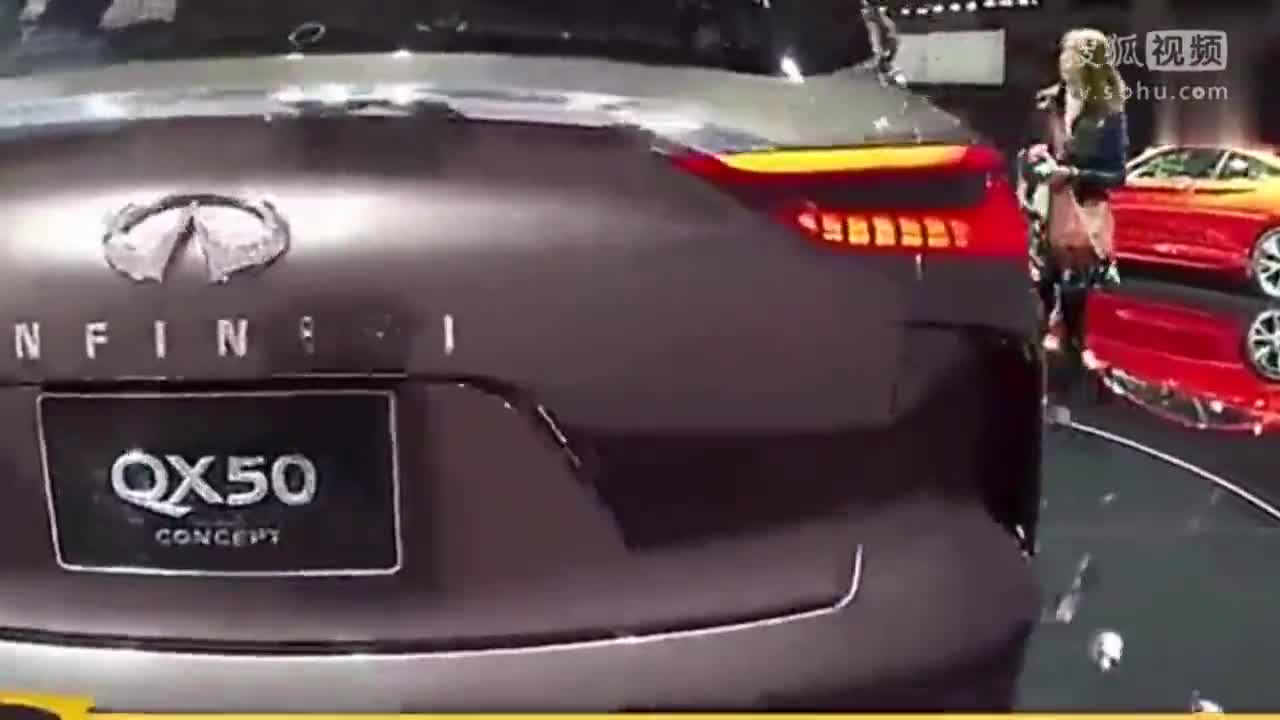 35万英菲尼迪QX50亮相车展，宝马X系及奥迪Q系尴尬了！