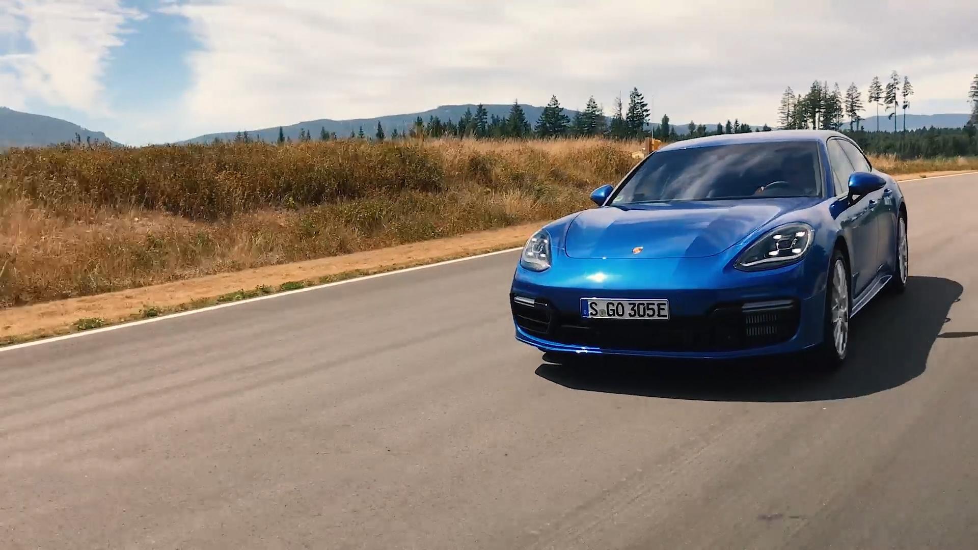 曾颖卓保时捷Panamera S E-hybird，地标最强四轮轿车来袭