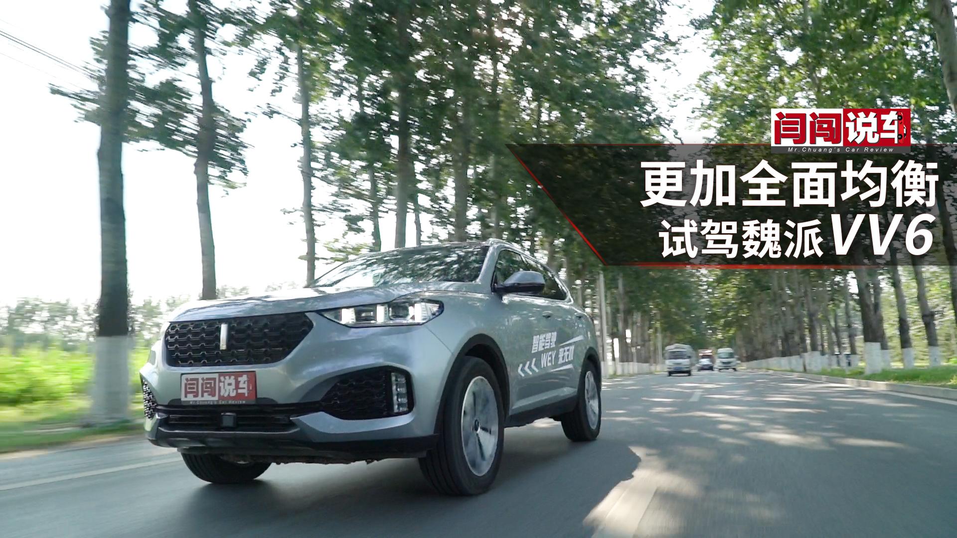 更全面更实用 闫闯试驾WEY VV6