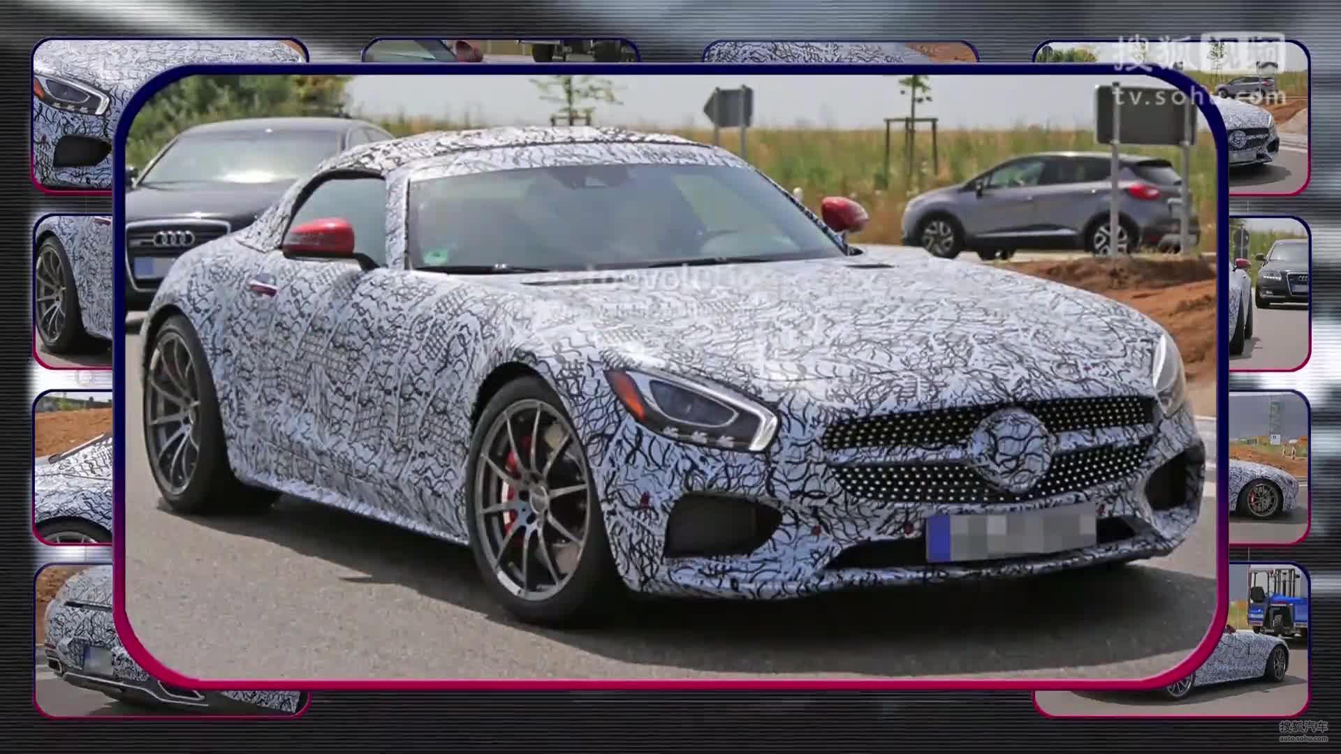 车情报 - 梅赛德斯-AMG GT敞篷版  2017年亮相