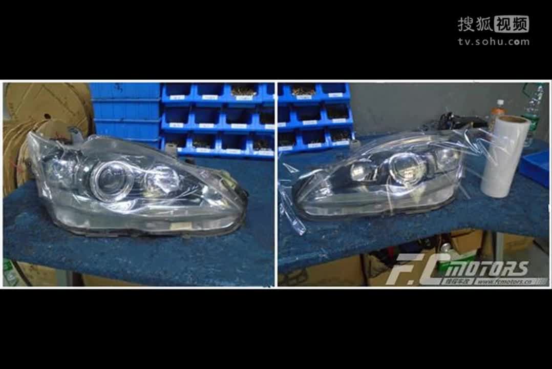 老客户雷克萨斯CT200座椅升级改装后再次到锋程车改进行灯光升级改装