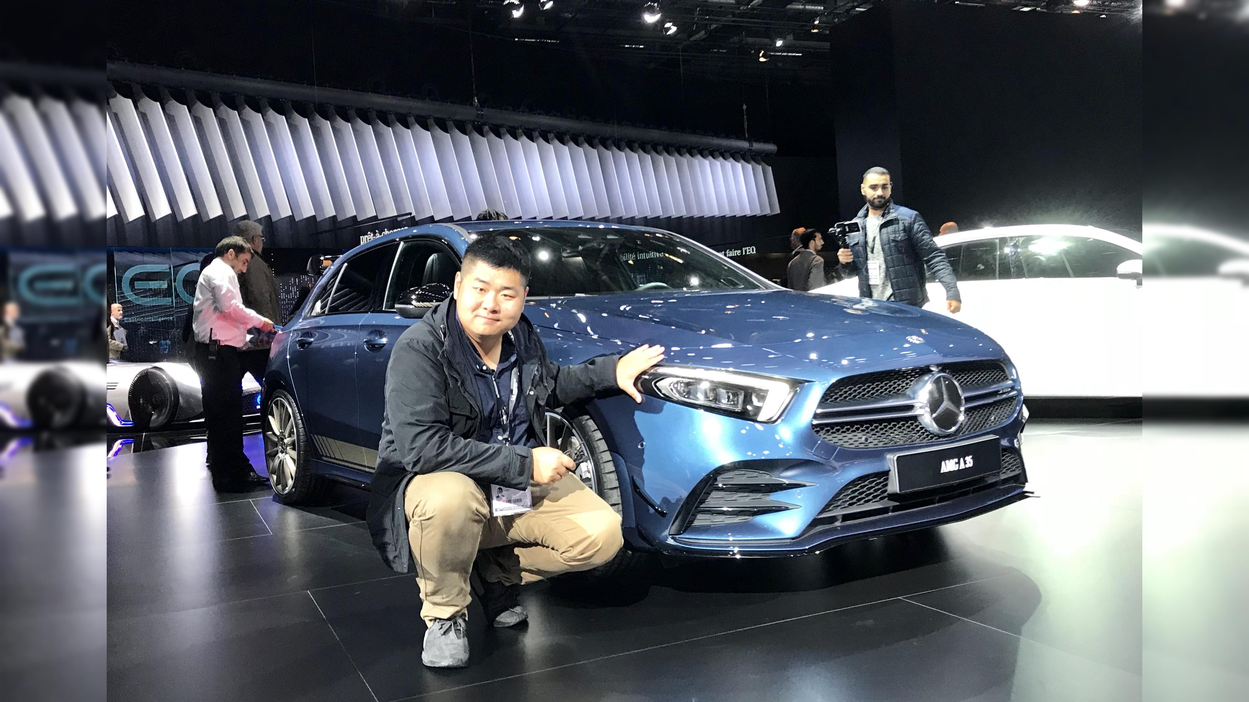 实拍车：加速仅4.7秒 奔驰推出最便宜AMG车型 高尔夫R是对手吗？