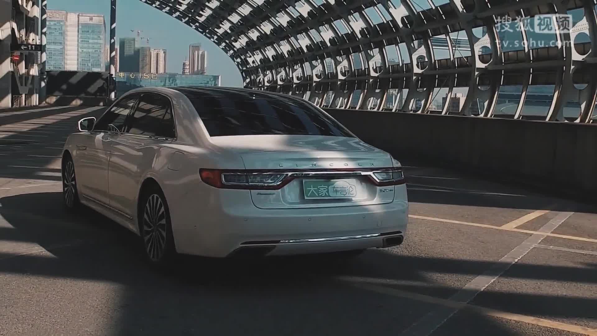 袁启聪试驾林肯大陆，美式豪华大座驾真的棒