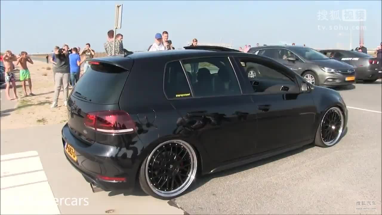排气像打枪！实拍大众高尔夫GTI MK6