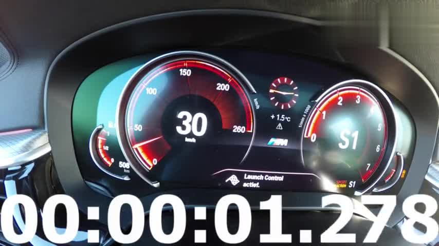 宝马“640i xDrive”  0-260kmh加速实测！
