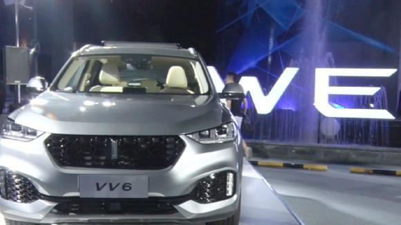 配置强悍折服50万级别车型 WEY VV6北京上市