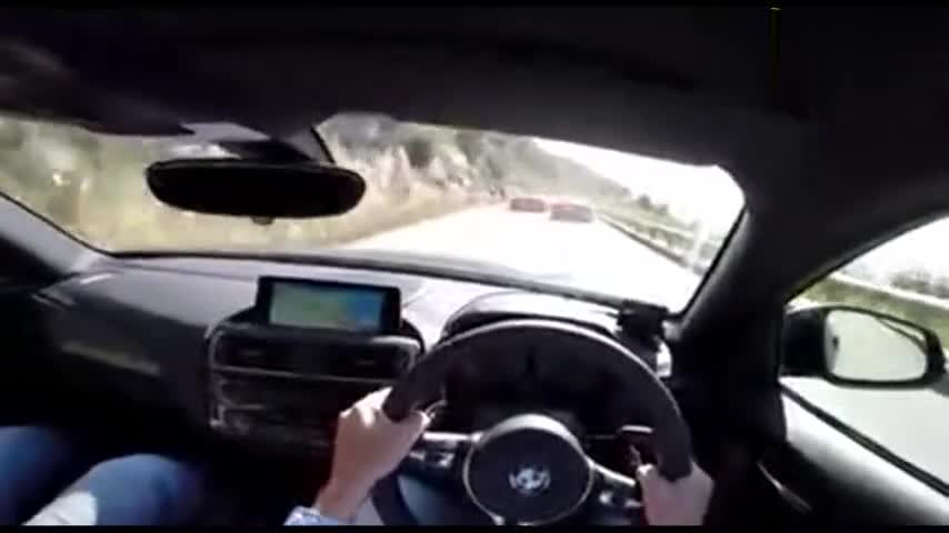 桀骜不逊！宝马M2山路疯狂大战兰博基尼！