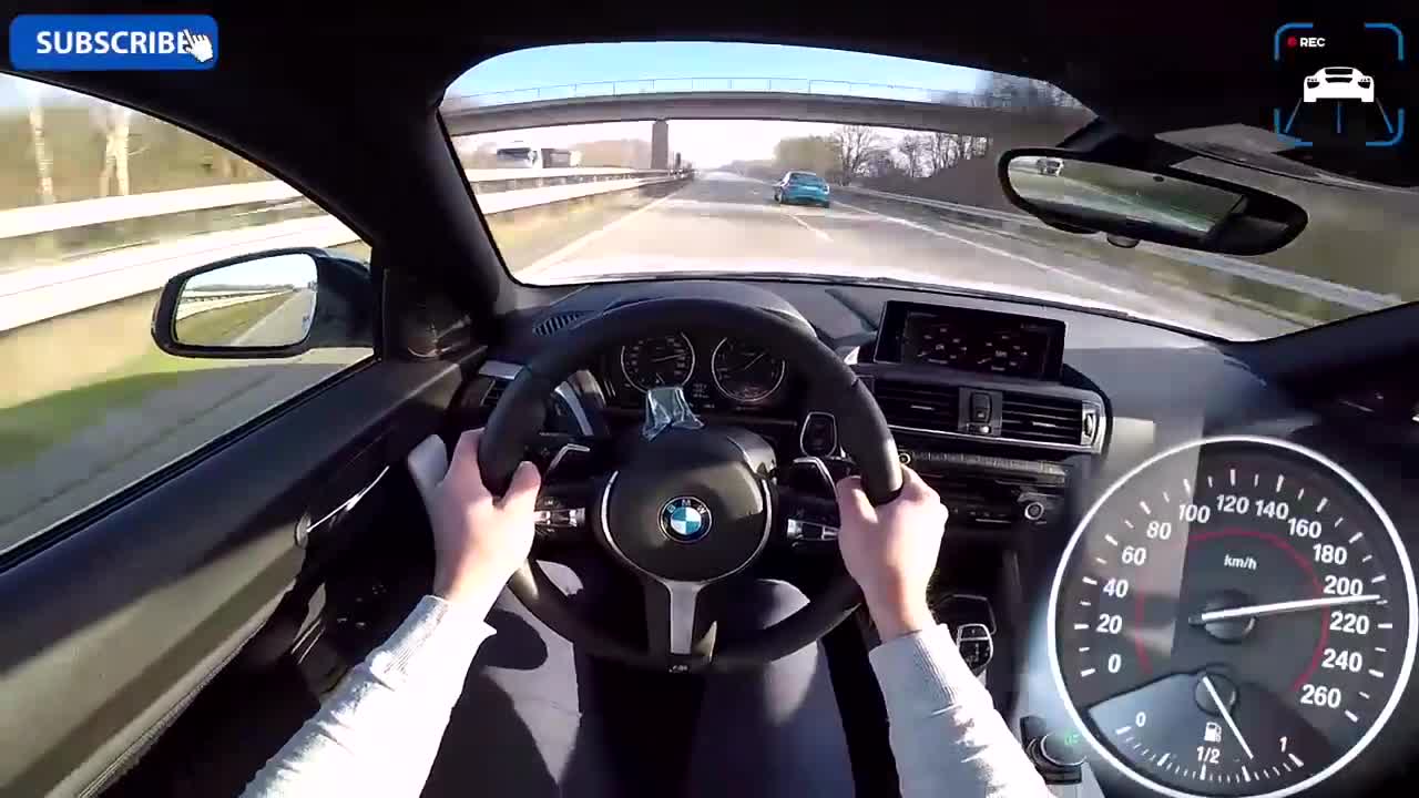 上了高速才知道宝马M2这么猛